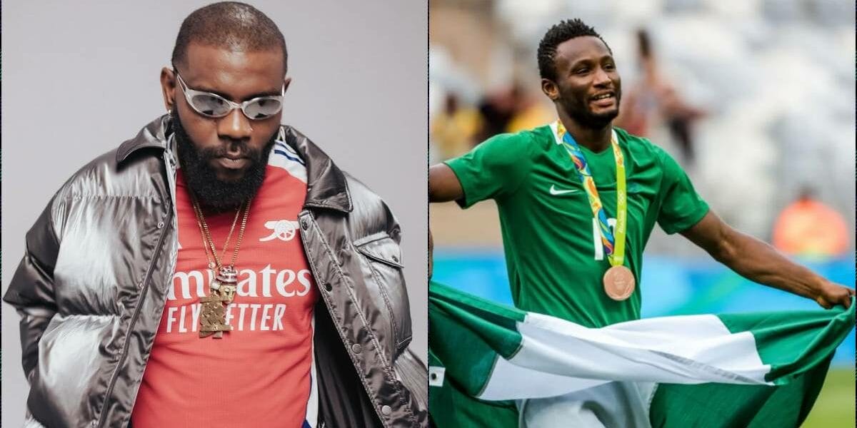 Odumodublvck declares Mikel Obi Nigeria’s greatest footballer of all time