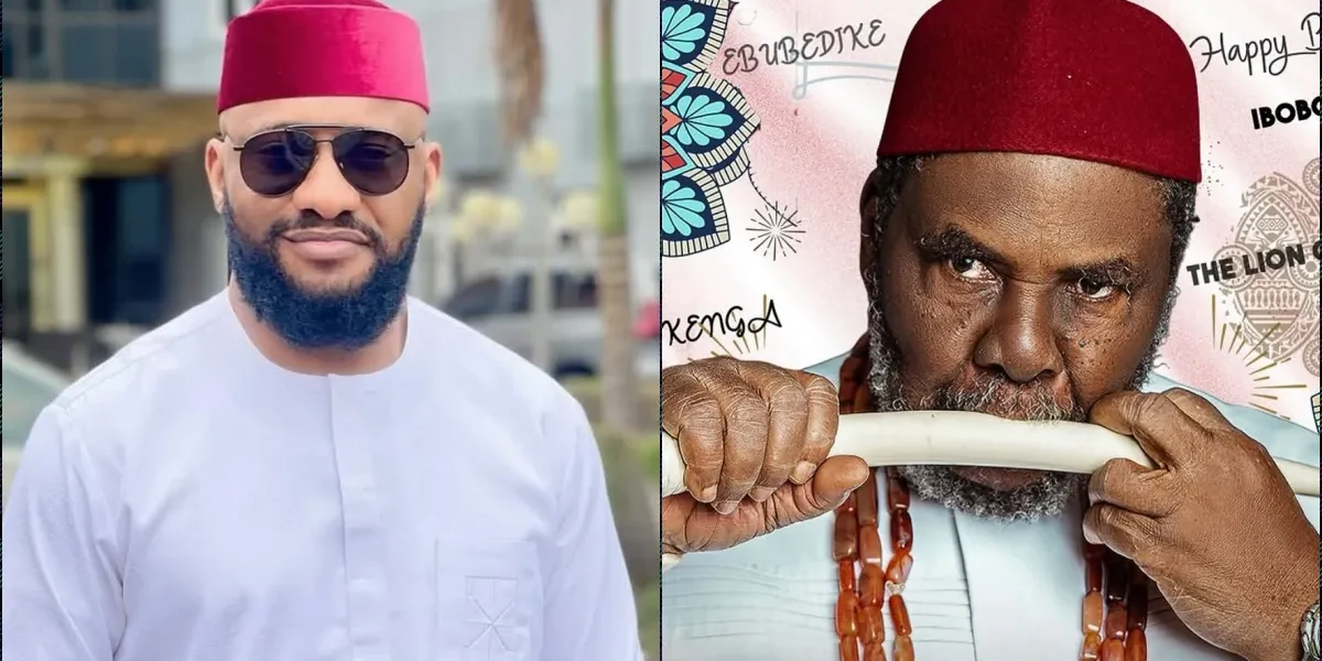 "Biggest name in Nollywood” – Yul celebrates father Pete Edochie at 78