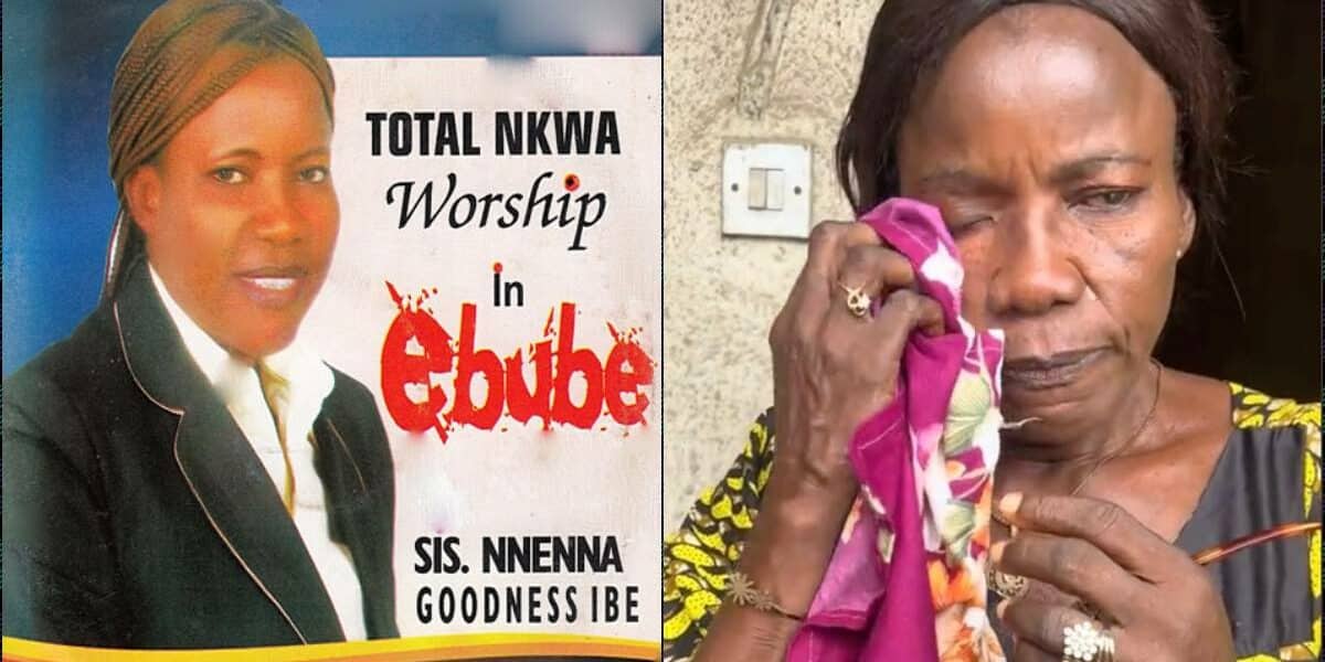 Gospel singer Sister Nnenna Goodness tearfully pleads for financial help