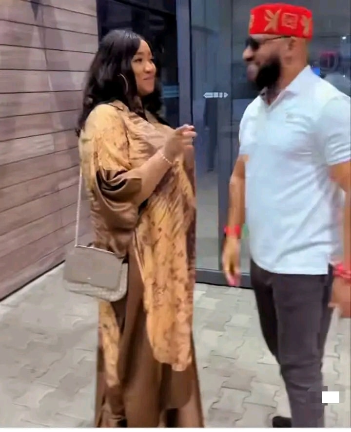Judy Austin and Yul Edochie