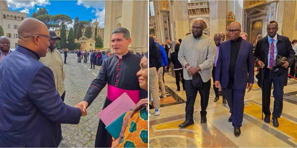 Pope Francis’ burial: Akpabio, others arrive Vatican