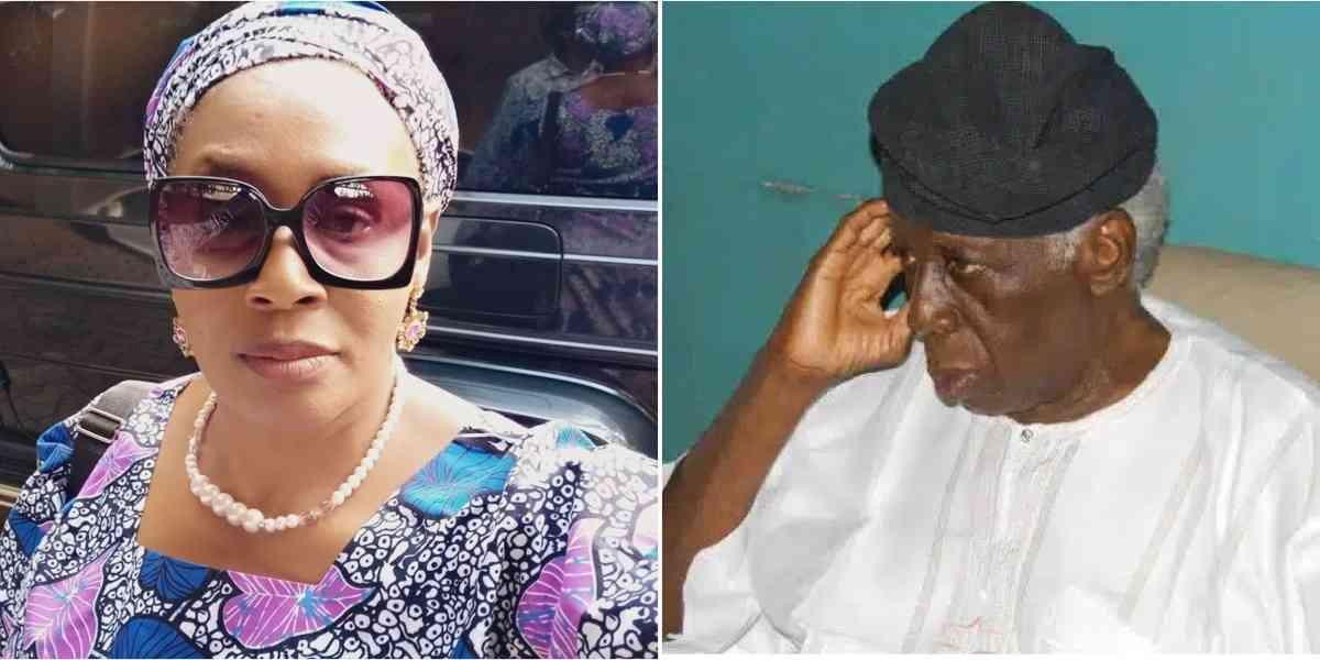 “I’m no longer part of the Olunloyo family” – Kemi Olunloyo reacts to father’s death, labels him ‘bad father’