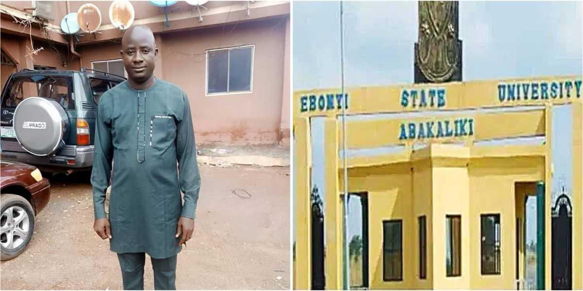 Shock as man with BSc, MSc, and PhD works as a cleaner at Ebonyi State University