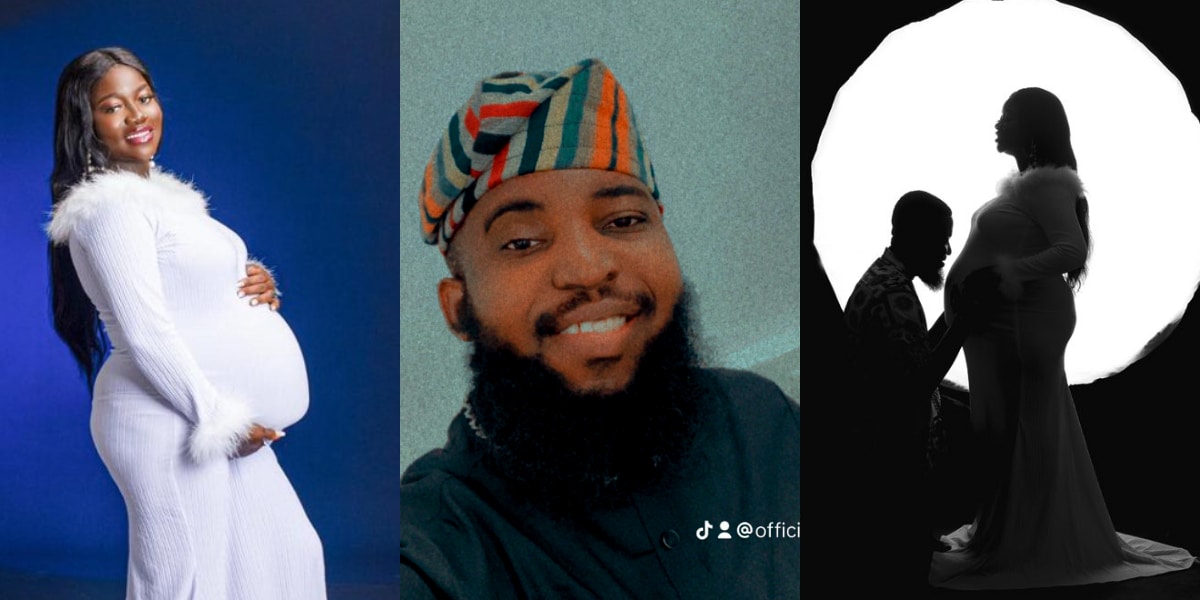 “Two operations, over 50 drips, 4 major stitches” - Man praises wife's after birth of their child