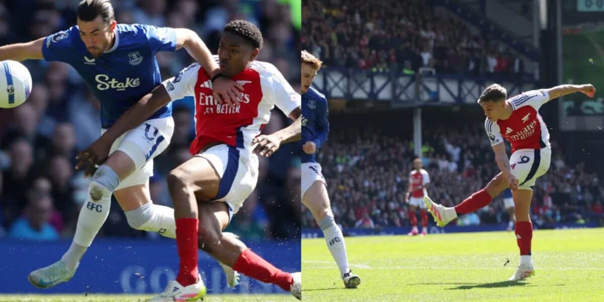 Arsenal title hopes fade further in 1-1 draw against Everton at Goodison Park