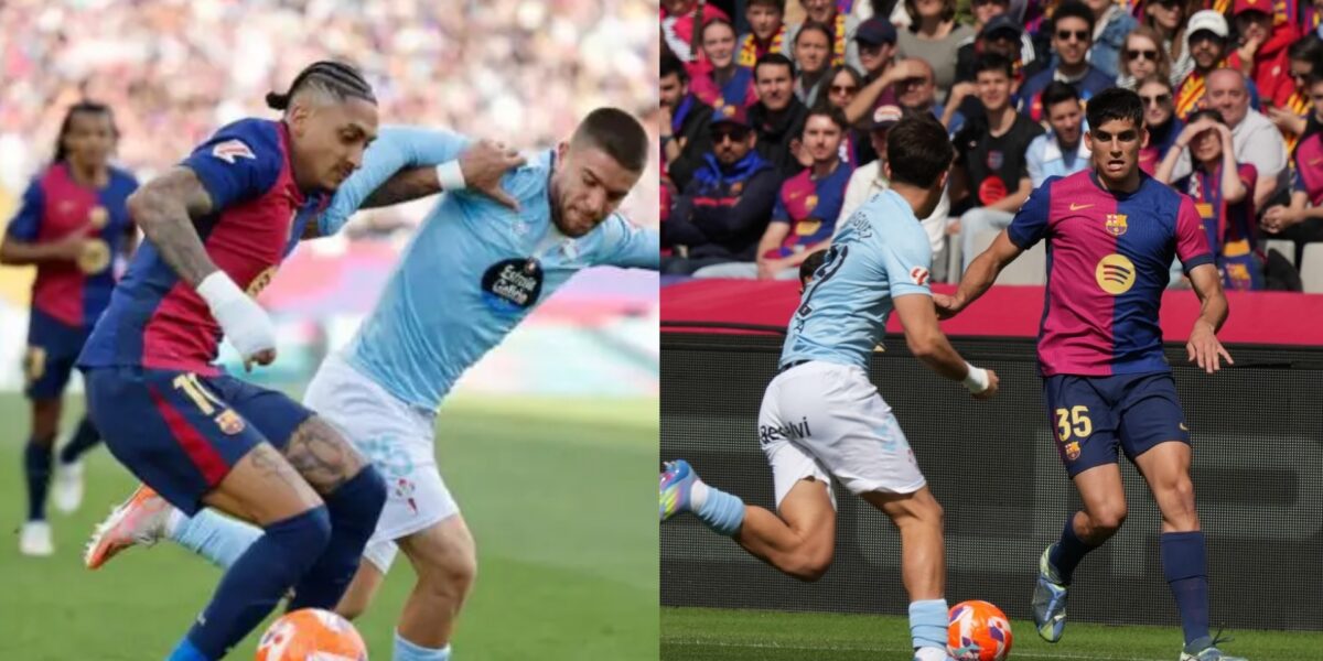 Barcelona 4-3 Celta Vigo: Raphinha brace caps stunning comeback victory