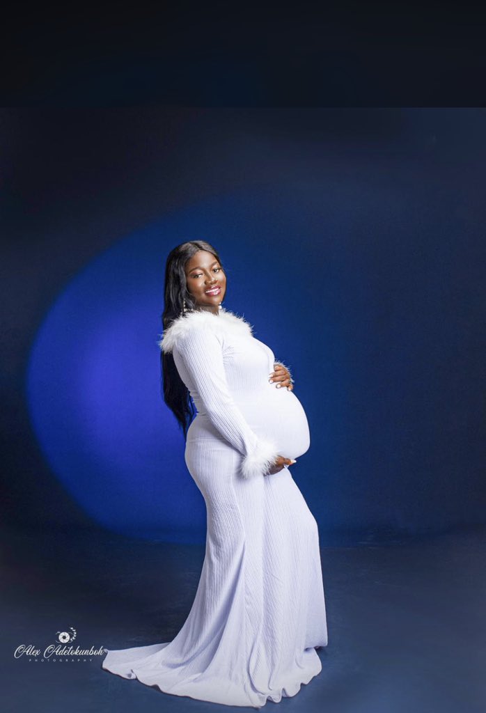 “Two operations, over 50 drips, 4 major stitches” - Man praises wife's after birth of their child