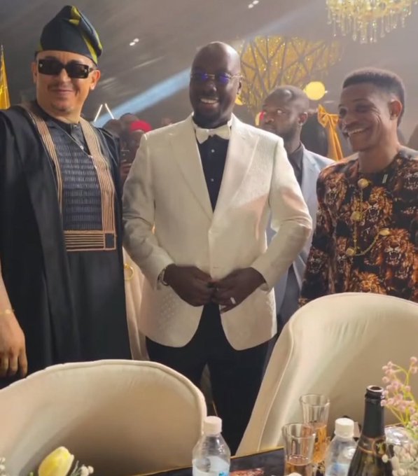 Reactions trail moment Daddy Freeze met Pastor Jerry Eze at Obi Cubana's party