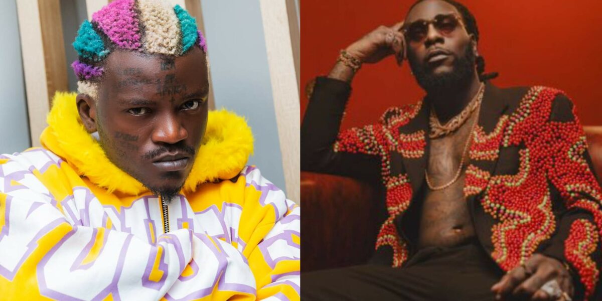 Portable grumbles as Burna Boy refuses to reply him after gifting him N20M