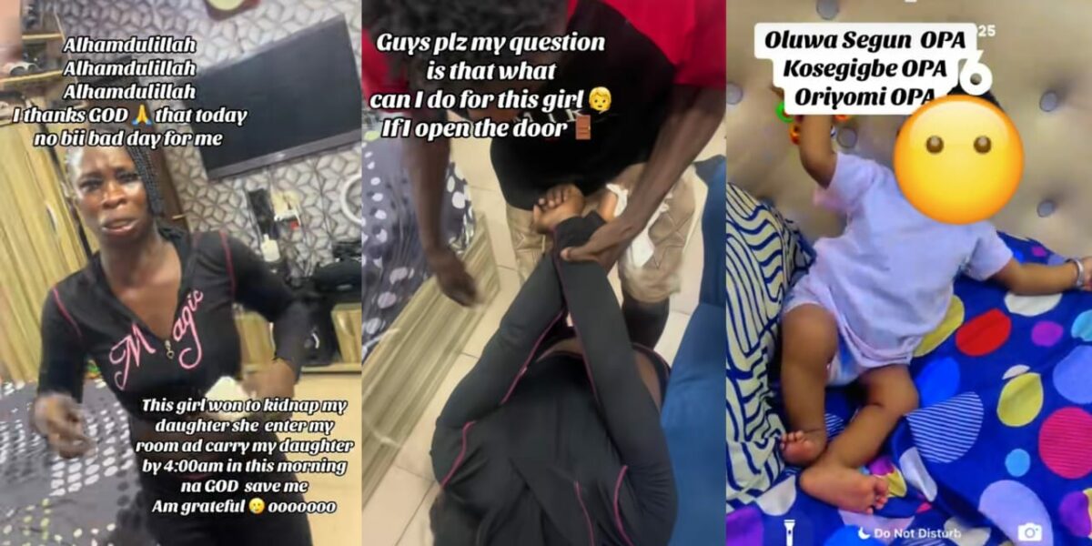 Woman sneaks into house at 4am to steal baby from sleeping mother