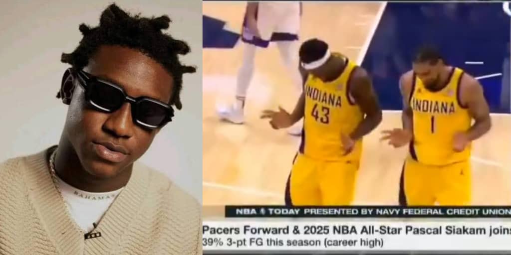 Basketball players dance to Shallipopi's song, LAHO, after game-winning shot