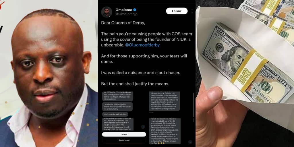 UK-based Nigerian allegedly scams victims of £21k in COS deal