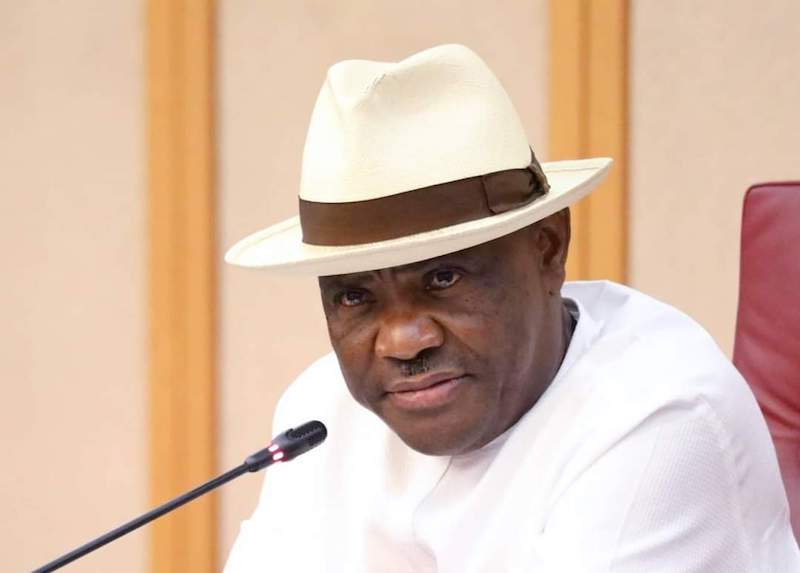 Nyesom Wike seen playing table tennis amid claims he suffered partial stroke