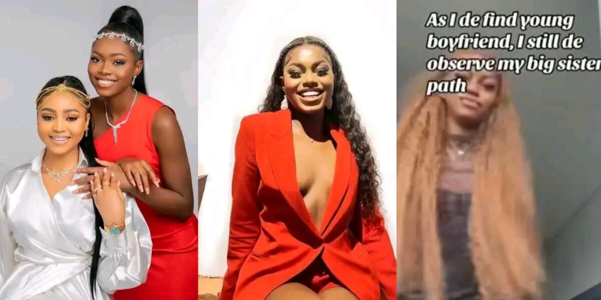 Regina Daniels sister launches search for young boyfriend Regina Daniels sister launches search for young boyfriend
