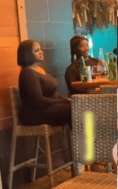 Tongues wag as Hellen Ati is spotted at bar days after dragging Cubana Chief Priest