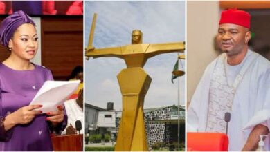 Natasha Akpoti sues Senator Nwaebonyi for N5bn over claim of having six children for different men