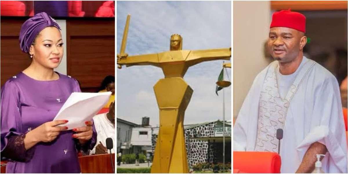 Natasha Akpoti sues Senator Nwaebonyi for N5bn over claim of having six children for different men