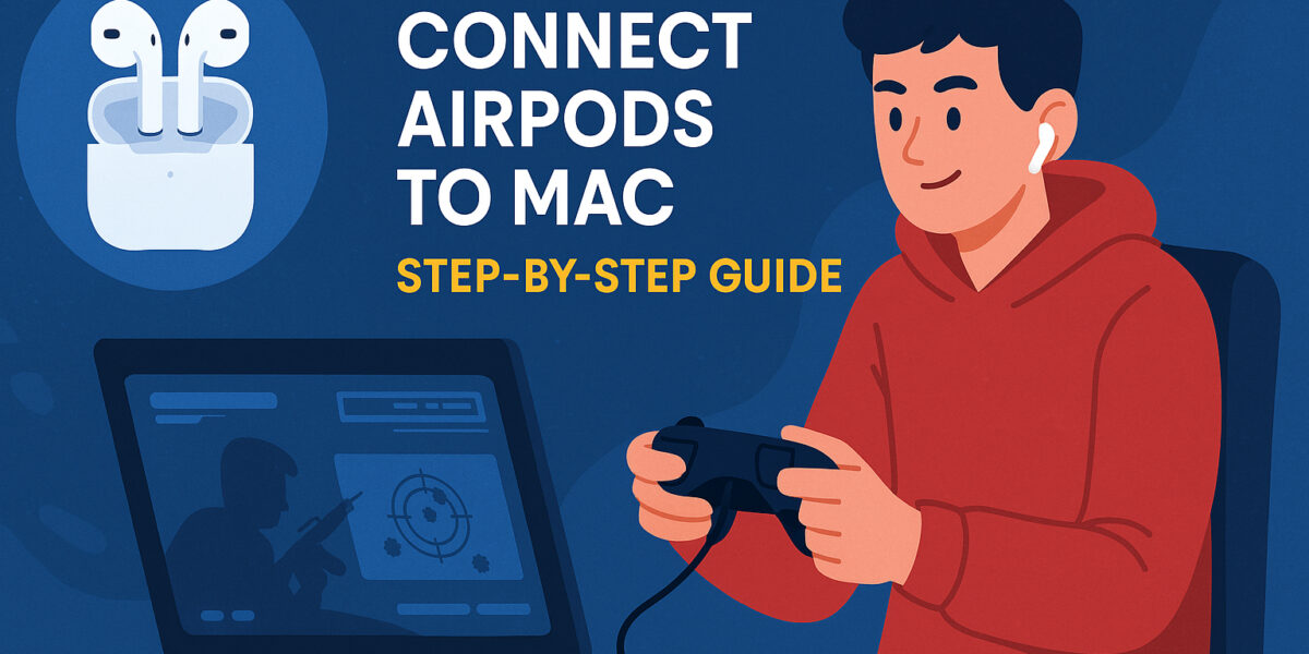 how to connect airpods to mac
