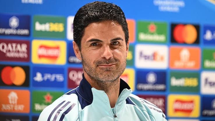UCL: Arteta urges Arsenal to “live the moment” ahead of PSG clash