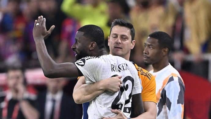 Rüdiger hit with six-game ban, Bellingham's red card overturned