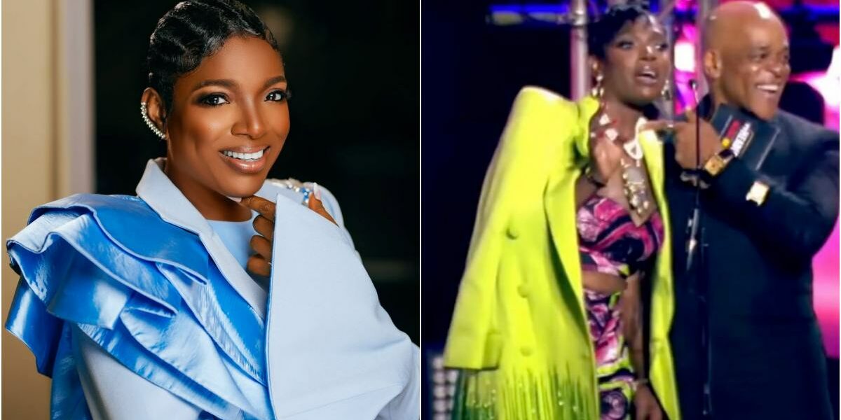 “Annie Idi... oh sorry” – Annie Macaulay reintroduces herself at Headies Awards