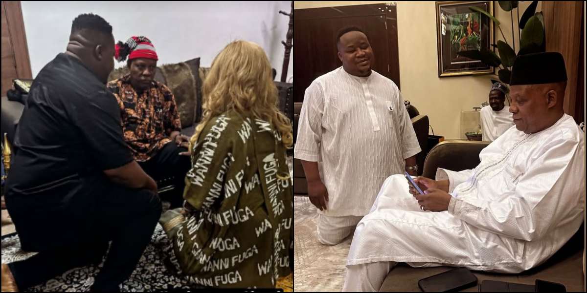 cubana chief priest kneeling