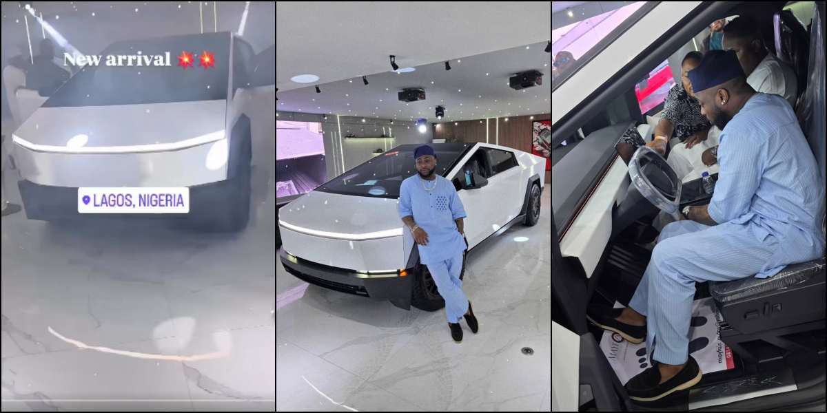 davido cyber truck