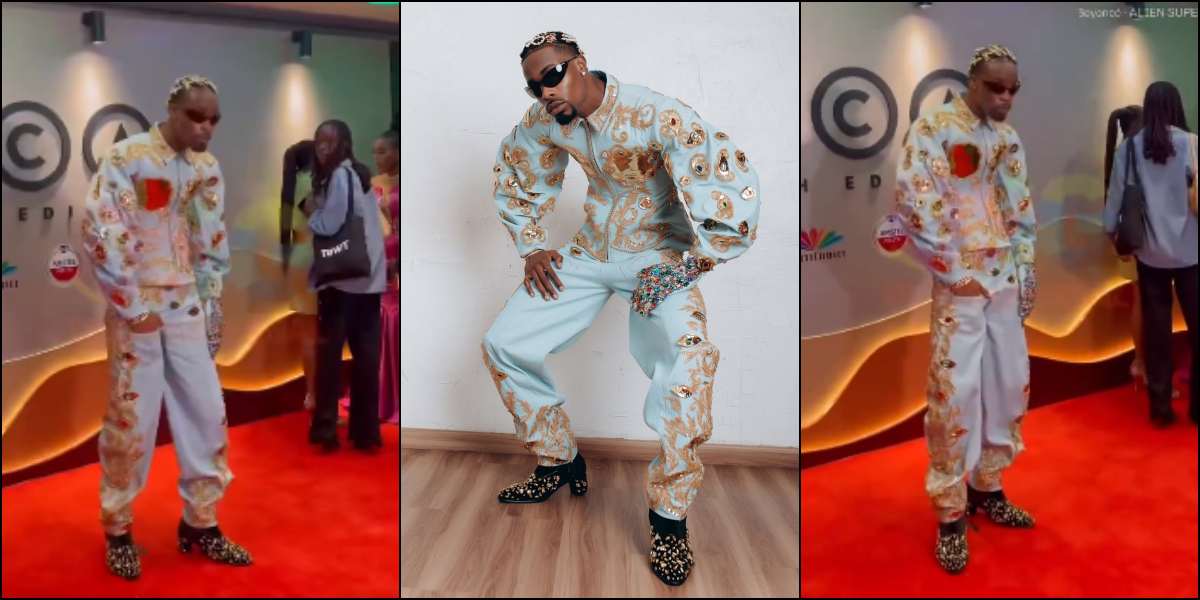 Neo Akpofure sparks reactions with outfit to AMVCA