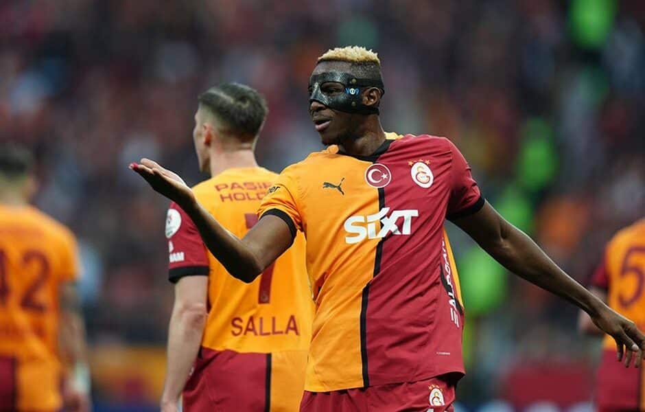 Osimhen bags brace as Galatasaray crush Sivasspor 4-1 to edge closer to 25th league title
