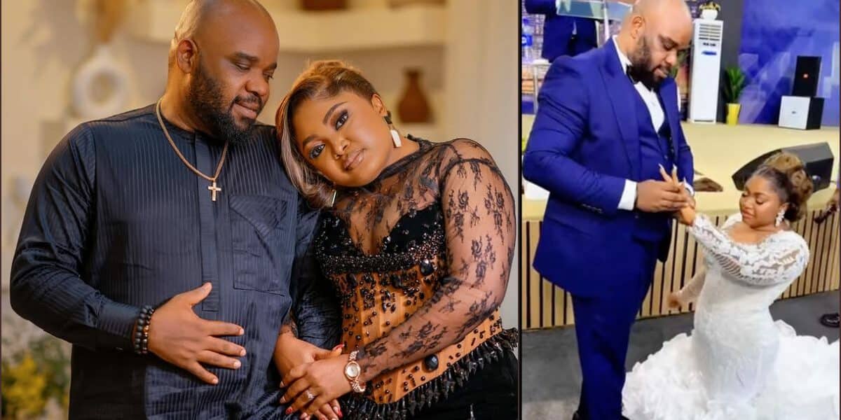 Marymic sparks buzz after kneeling to receive wedding band