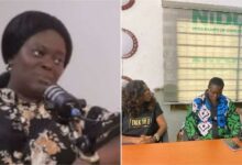 “How I was sold for prostitution in Mali” - Jumoke George’s daughter Her emotional homecoming saw her flanked by her mother, Jumoke George; Chairman of Nigerians in Diaspora Commission (NiDCOM), Abike Dabiri-Erewa; and actor Adeniyi Johnson.