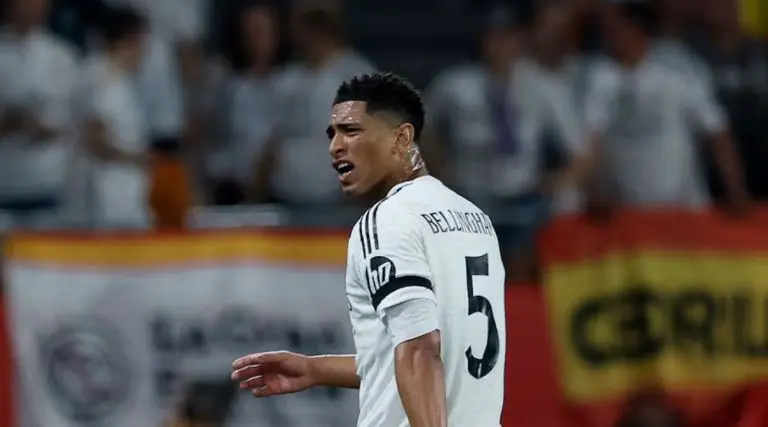Real Madrid disappointed with Jude Bellingham's levels this season
