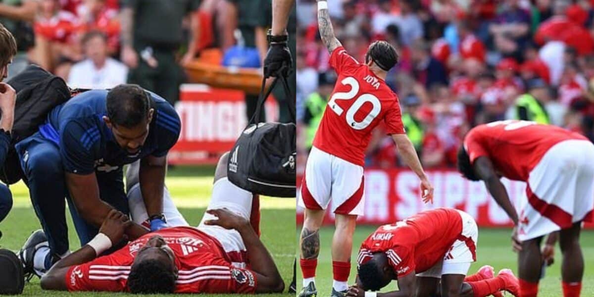 Health scare: Taiwo Awoniyi in induced coma after abdominal surgery due to injury against Leicester