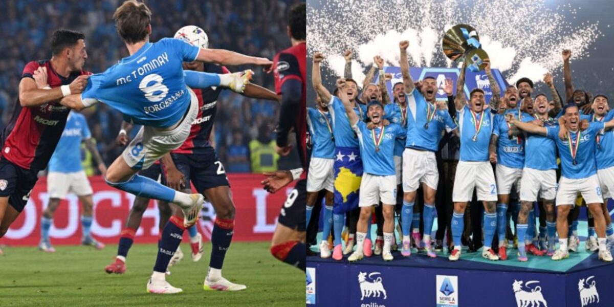 McTominay named Serie A Best Player after firing Napoli to historic Scudetto win