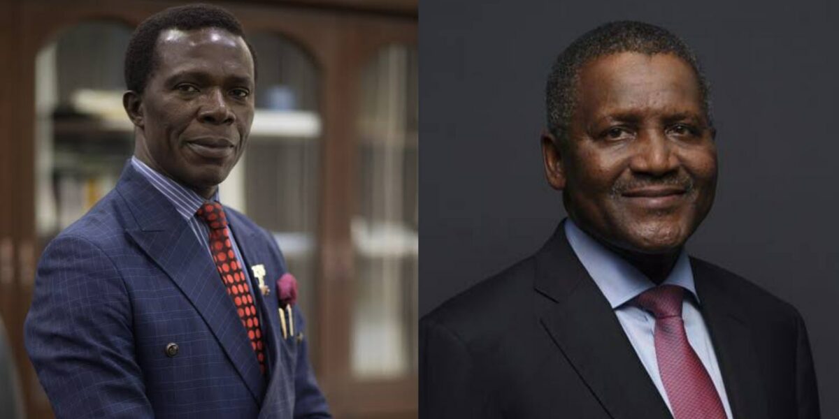 Cosmos Maduka Aliko Dangote debtor