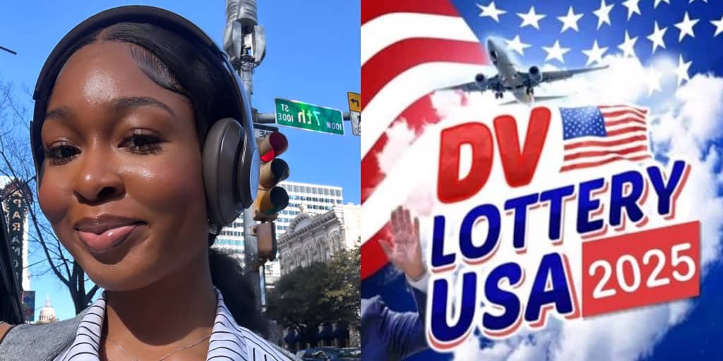 Lady recounts how her family moved to America after playing visa lottery as a joke