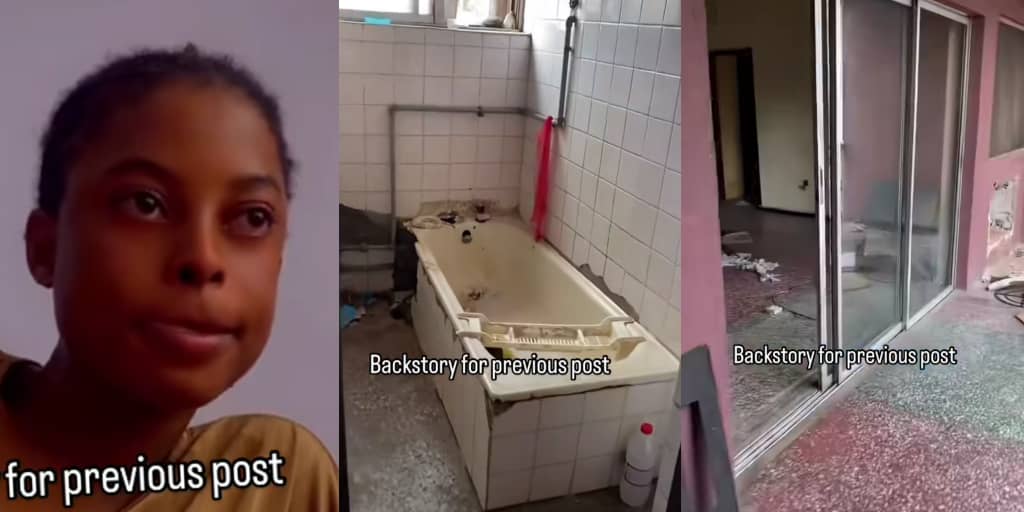 Lady receives quit notice 2 months after spending ₦4m to renovate dilapidated apartment