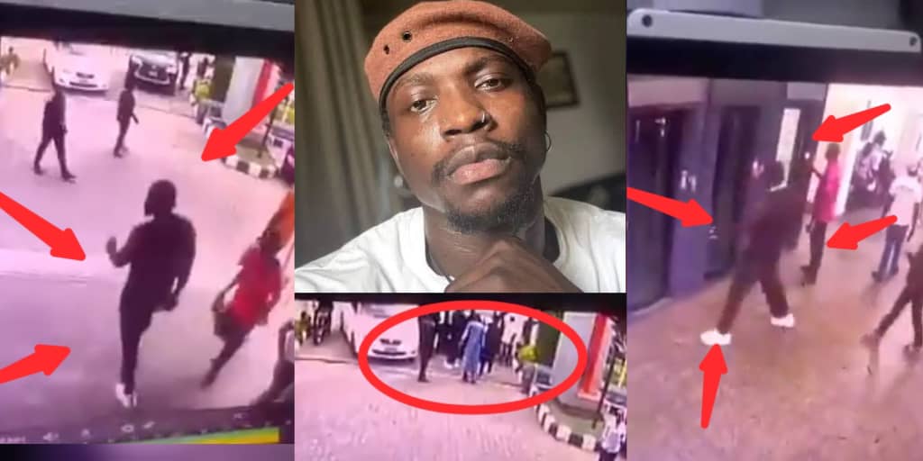 VIDEO: CCTV footage proves VeryDarkMan was not arrested inside GTBank
