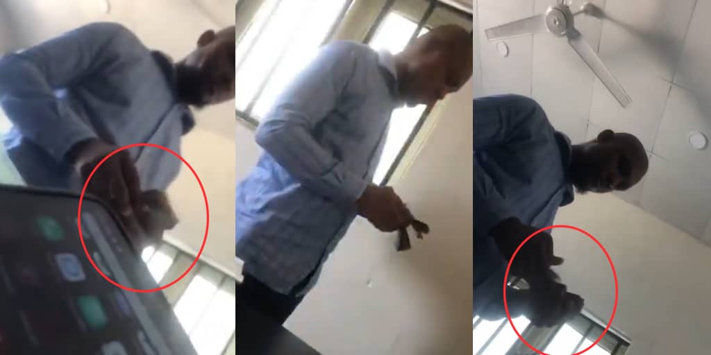 UNN staff caught on video charging students ₦16k each for admission clearance, refuses transfers