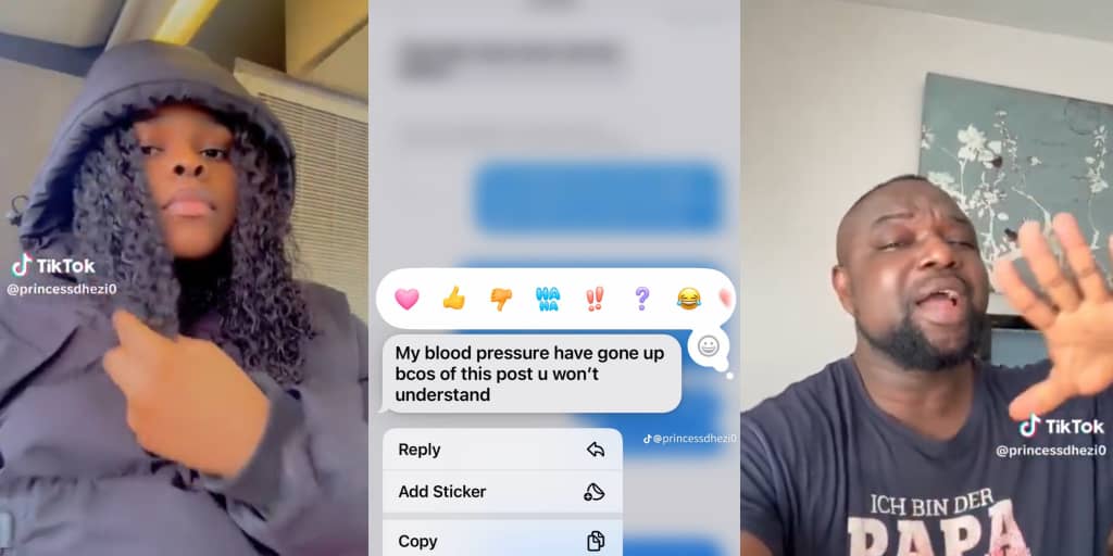 Lady exposes 43-year-old man, calls him desperate for asking her out