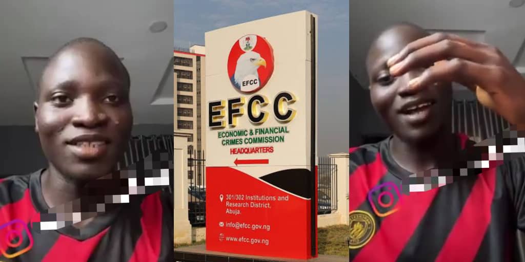 Man narrates how EFCC broke into his compound at 3am, neighbors ran and jumped fence