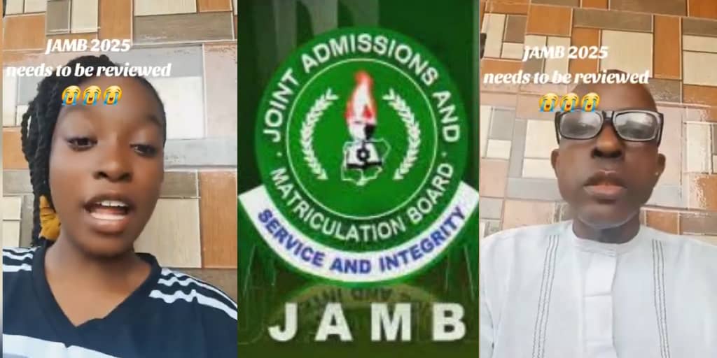 JAMB candidate scores 155 after studying 25 past questions, father calls out the board