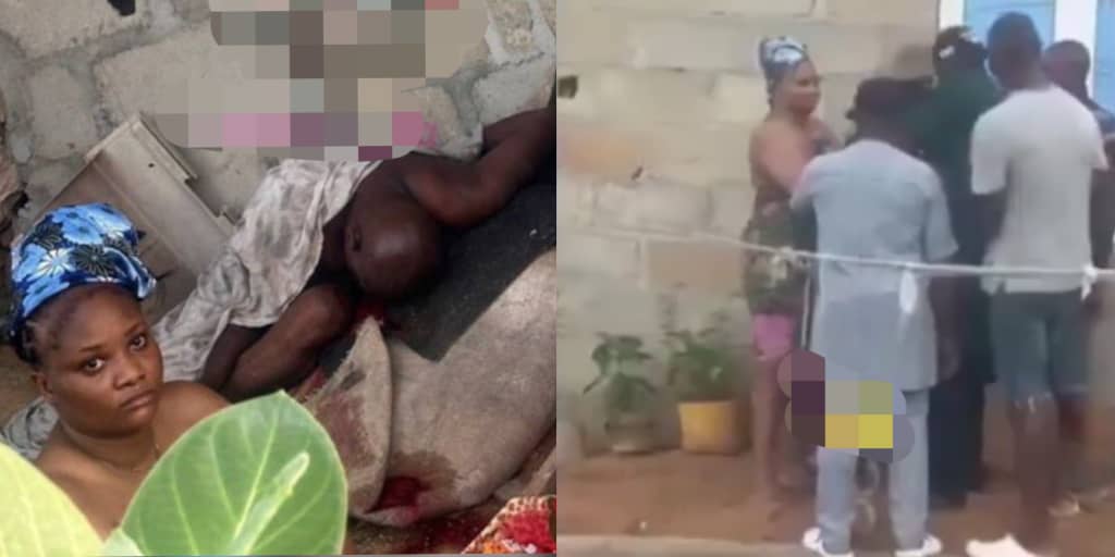 Woman stabs father who confronted her for locking him out