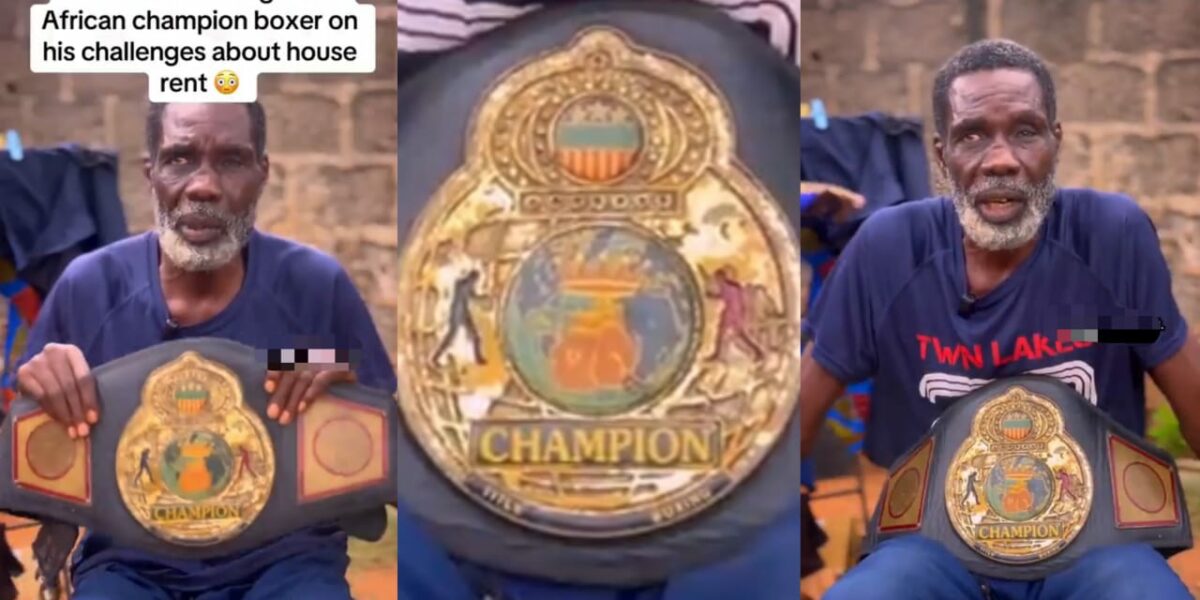 Boxer who won titles for Nigeria begs for help to pay rent
