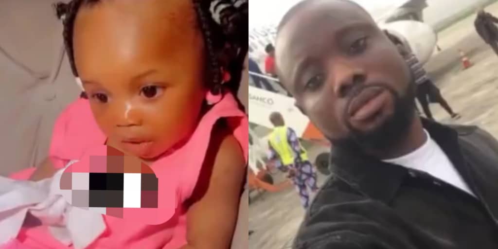 Mother cries out as Ghana-based baby daddy allegedly kidnaps 9-month-old daughter