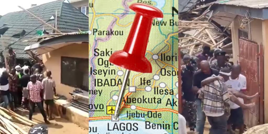 Many feared dead, several Injured as building collapses in Ota-Ona, Ikorodu