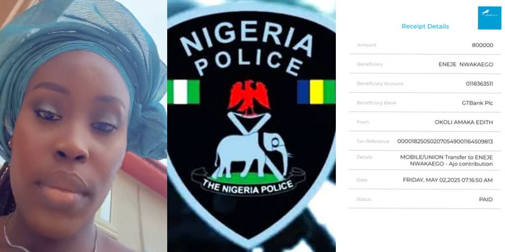 Thrift collector confirms arrest as woman spends entire ₦800k mistakenly sent to her