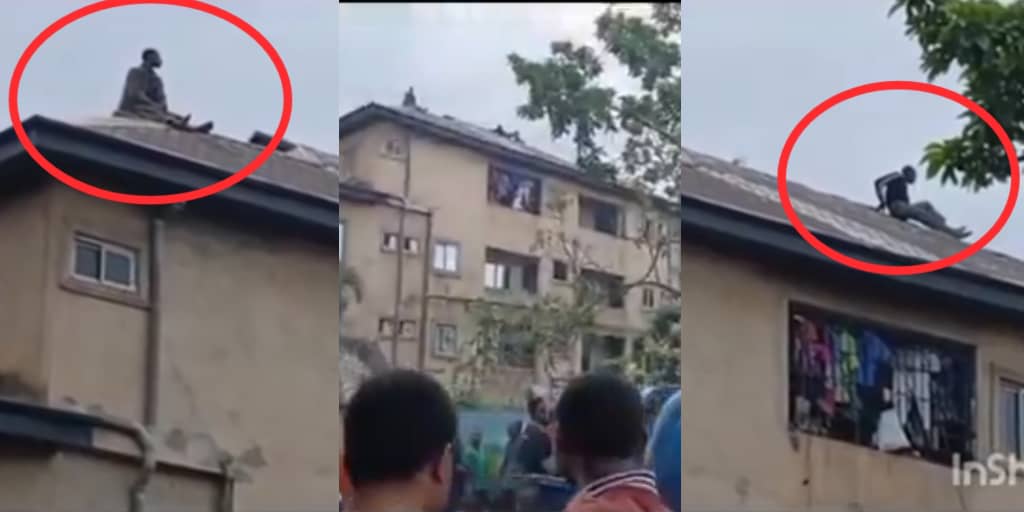 Sons climb onto roof of father’s house in Enugu to demand financial settlement