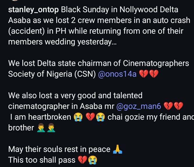 Stanley Ontop Instagram post