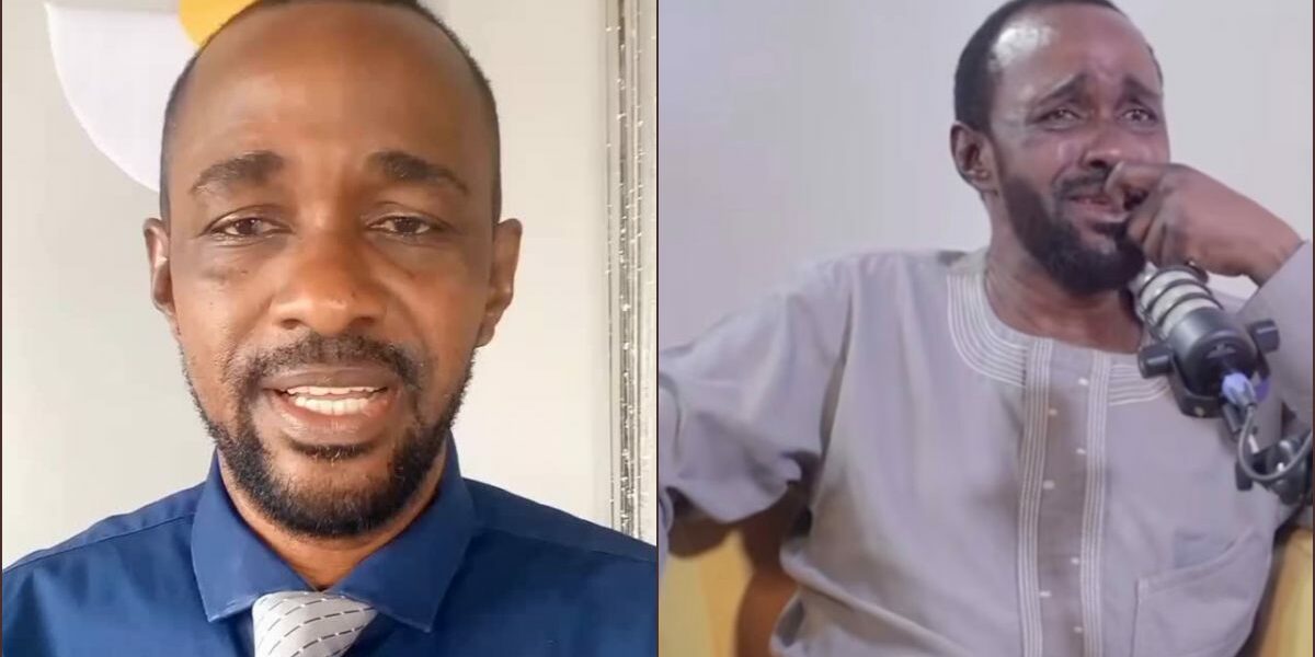 Actor Tito Harrison tearfully recounts losing everything to illness, praises wife